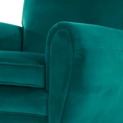 Jack & Alice Fauteuil Marre Microfibre - Bleu pétrole -Meubles de salon Soldes 1000040700 220831 040 DETAILS P000000001000040700