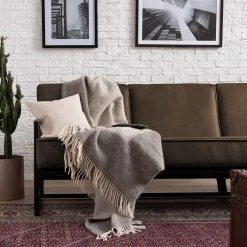 Ars manufacti Canapé Rhode (3 places) - Gris marron -Meubles de salon Soldes 1000042073 190225 10091100017 GALLERYIMAGES P000000001000042073