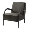Ars manufacti Fauteuil Hoxie - Basalte