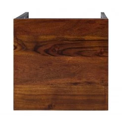 Eva Padberg Collection Table d’appoint Woodson - Acacia massif / Fer - Acacia Brun -Meubles de salon Soldes 1000050880 191112 10044900013 DETAILS P000000001000050880