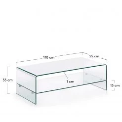 Fredriks Table basse Drap - Verre -Meubles de salon Soldes 1000054489 200513 13480700006 SKETCH DETAILS P000000001000054489 sketch