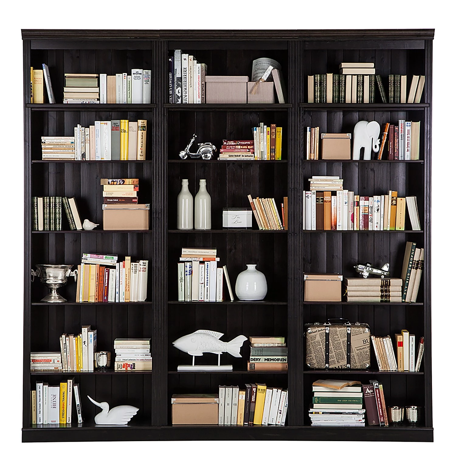 Maison Belfort Bibliothèque Lillehammer II - Pin massif - Epicéa Havanna 7 Maison Belfort Bibliothèque Lillehammer II - Pin massif - Epicéa Havanna – Image 5