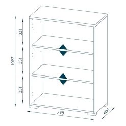 Maja Möbel Etagère à dossiers Merit IV - Blanc alpin 13 Maja Möbel Etagère à dossiers Merit IV - Blanc alpin -Meubles de salon Soldes 1000057590 180824 09175916 GALLERYIMAGES P000000001000057590