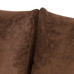 Mooved Canapé convertible Latina IV - Aspect cuir vieilli - Marron - Largeur : 205 cm -Meubles de salon Soldes 1000058378 211221 09205600263 DETAILS P000000001000058378