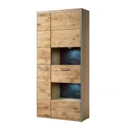 Ars Natura Ensemble de meubles Lopburi II - 4 éléments - Imitation chêne Bianco partiellement massif / Ardoise -Meubles de salon Soldes 1000064076 200811 13514200251 DETAILS P000000001000064076