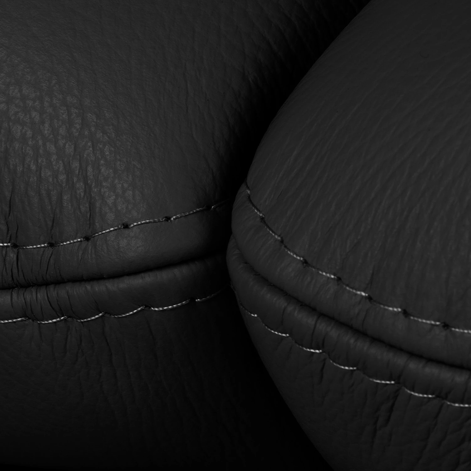 Canapé Capri (2 places) - Cuir Mabel: Noir 11 Canapé Capri (2 places) - Cuir Mabel: Noir – Image 9