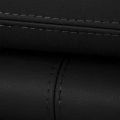 Canapé Capri (2 places) - Cuir Mabel: Noir 25 Canapé Capri (2 places) - Cuir Mabel: Noir -Meubles de salon Soldes 1000073297 220304 100 DETAILS P000000001000073297