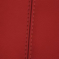 Fauteuil Capri - Cuir Mabel: Rouge -Meubles de salon Soldes 1000073314 220304 090 DETAILS P000000001000073314