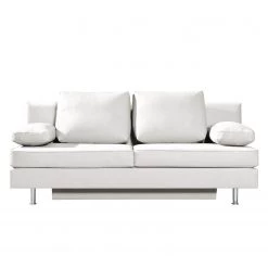 Roomscape Canapé convertible Emmanuela - Cuir véritable blanc 15 Roomscape Canapé convertible Emmanuela - Cuir véritable blanc -Meubles de salon Soldes 1000083984 180808 12302686 GALLERYIMAGES P000000001000083984