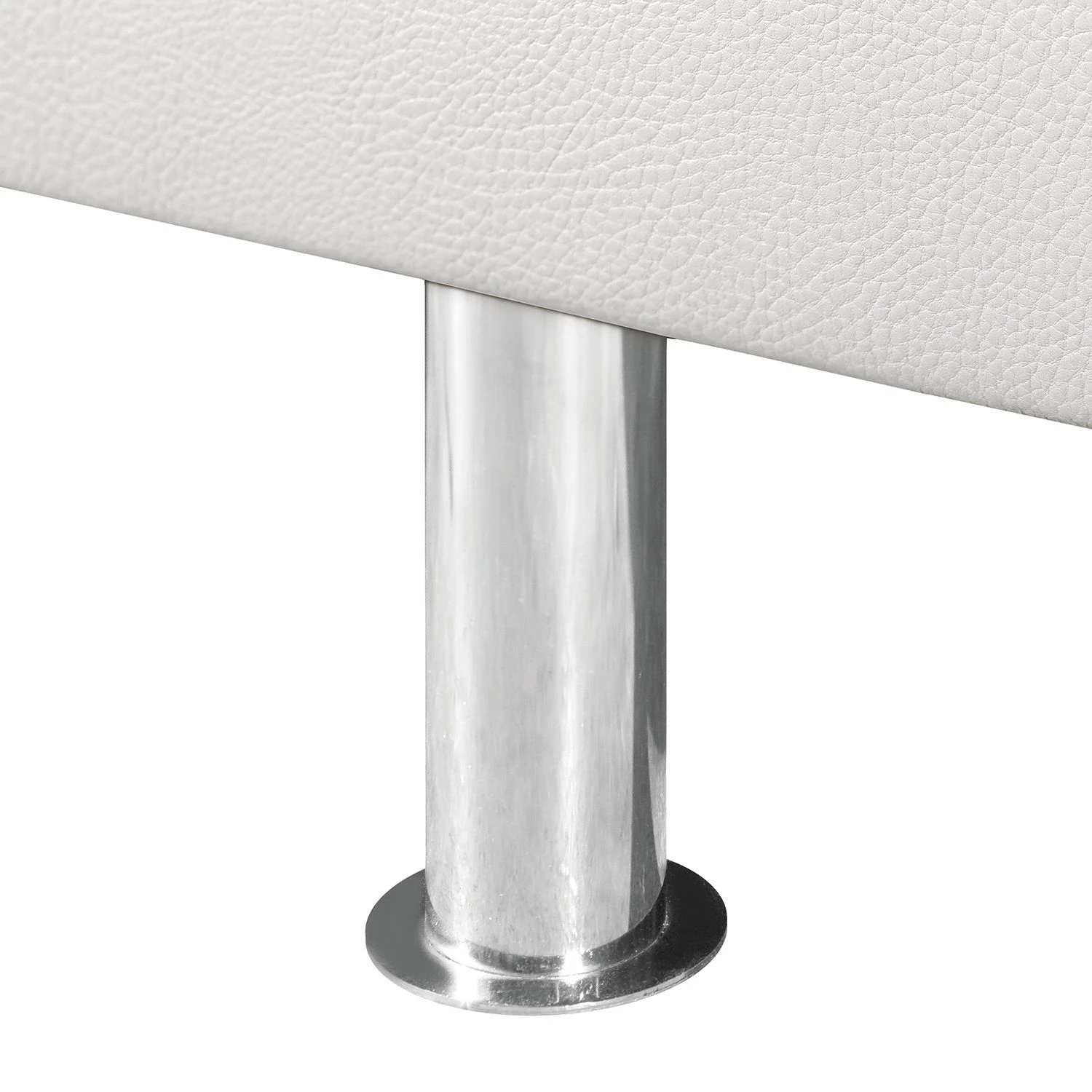 Roomscape Canapé convertible Emmanuela - Cuir véritable blanc 12 Roomscape Canapé convertible Emmanuela - Cuir véritable blanc – Image 10