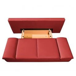 Fredriks Canapé convertible Norris II - Cuir véritable rouge -Meubles de salon Soldes 1000084001 180808 123028169 GALLERYIMAGES P000000001000084001