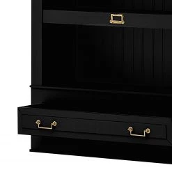 Maison Belfort Bibliothèque Azjana I - Noir 11 Maison Belfort Bibliothèque Azjana I - Noir -Meubles de salon Soldes 1000084337 201004 11404100406 DETAILS P000000001000084337