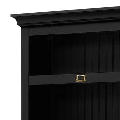 Maison Belfort Bibliothèque Azjana II - Noir -Meubles de salon Soldes 1000084347 201004 11423300438 DETAILS P000000001000084347