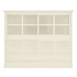 Maison Belfort Buffet haut Azjana - Pin blanc verni -Meubles de salon Soldes 1000084388 201004 11522100608 DETAILS P000000001000084388