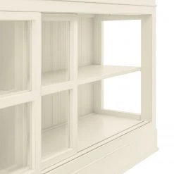 Maison Belfort Buffet haut Azjana - Pin blanc verni -Meubles de salon Soldes 1000084388 201004 11524100614 DETAILS P000000001000084388