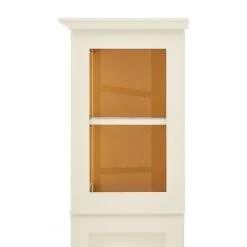 Maison Belfort Buffet haut Azjana - Pin blanc / Pin couleur miel -Meubles de salon Soldes 1000084389 201004 11531100623 DETAILS P000000001000084389