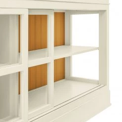 Maison Belfort Buffet haut Azjana - Pin blanc / Pin couleur miel -Meubles de salon Soldes 1000084389 201004 11531400624 DETAILS P000000001000084389