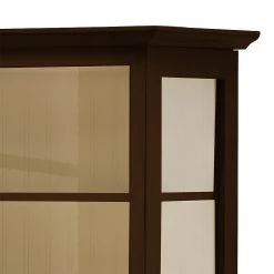 Maison Belfort Buffet haut Azjana - Pin marron / Pin crème -Meubles de salon Soldes 1000084393 201004 11542000643 DETAILS P000000001000084393