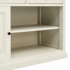 Ridgevalley Buffet Sollerön I - Pin blanc / Noir -Meubles de salon Soldes 1000084468 201004 12234201162 DETAILS P000000001000084468