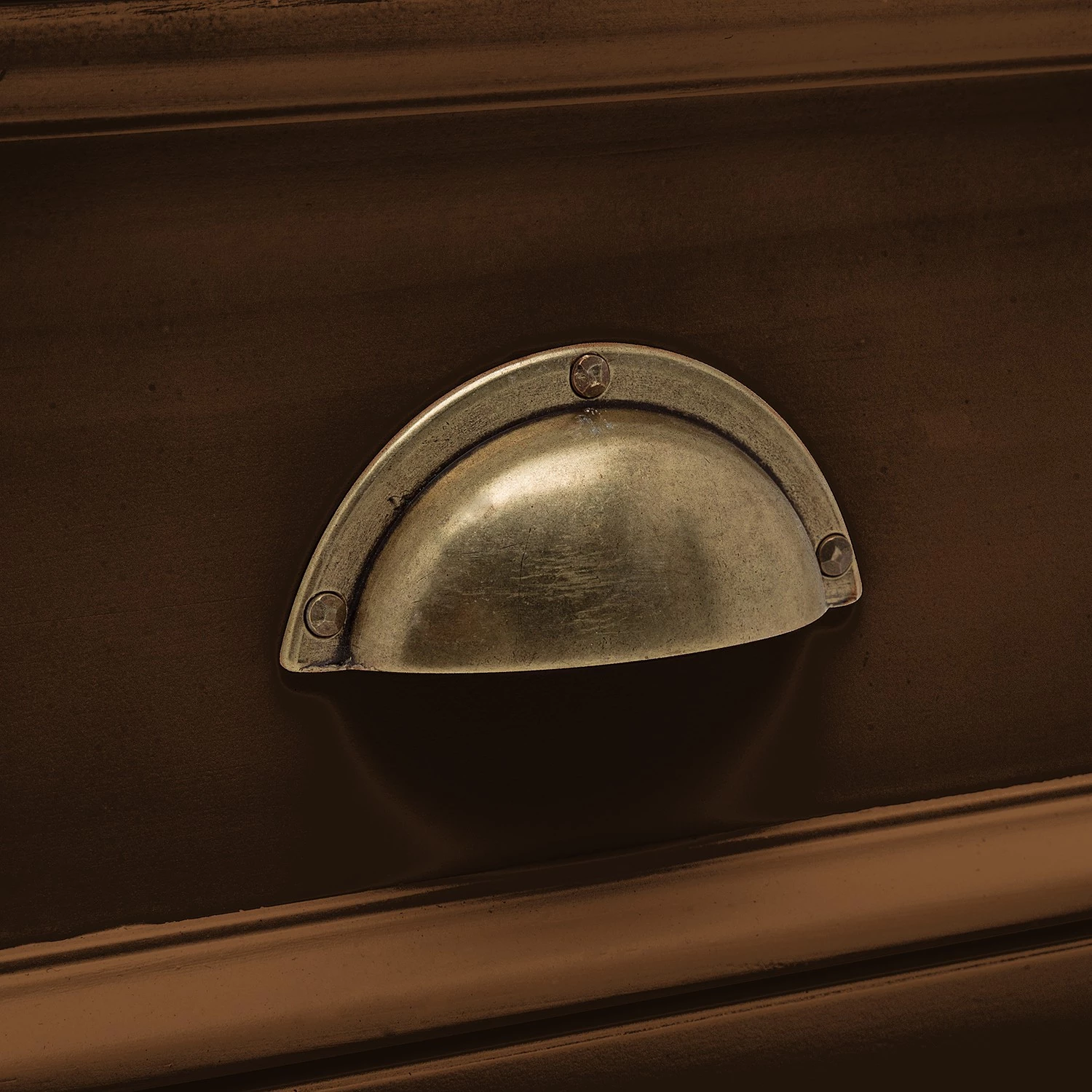 Ridgevalley Meuble TV Sollerön - Pin marron / Laiton 9 Ridgevalley Meuble TV Sollerön - Pin marron / Laiton – Image 7