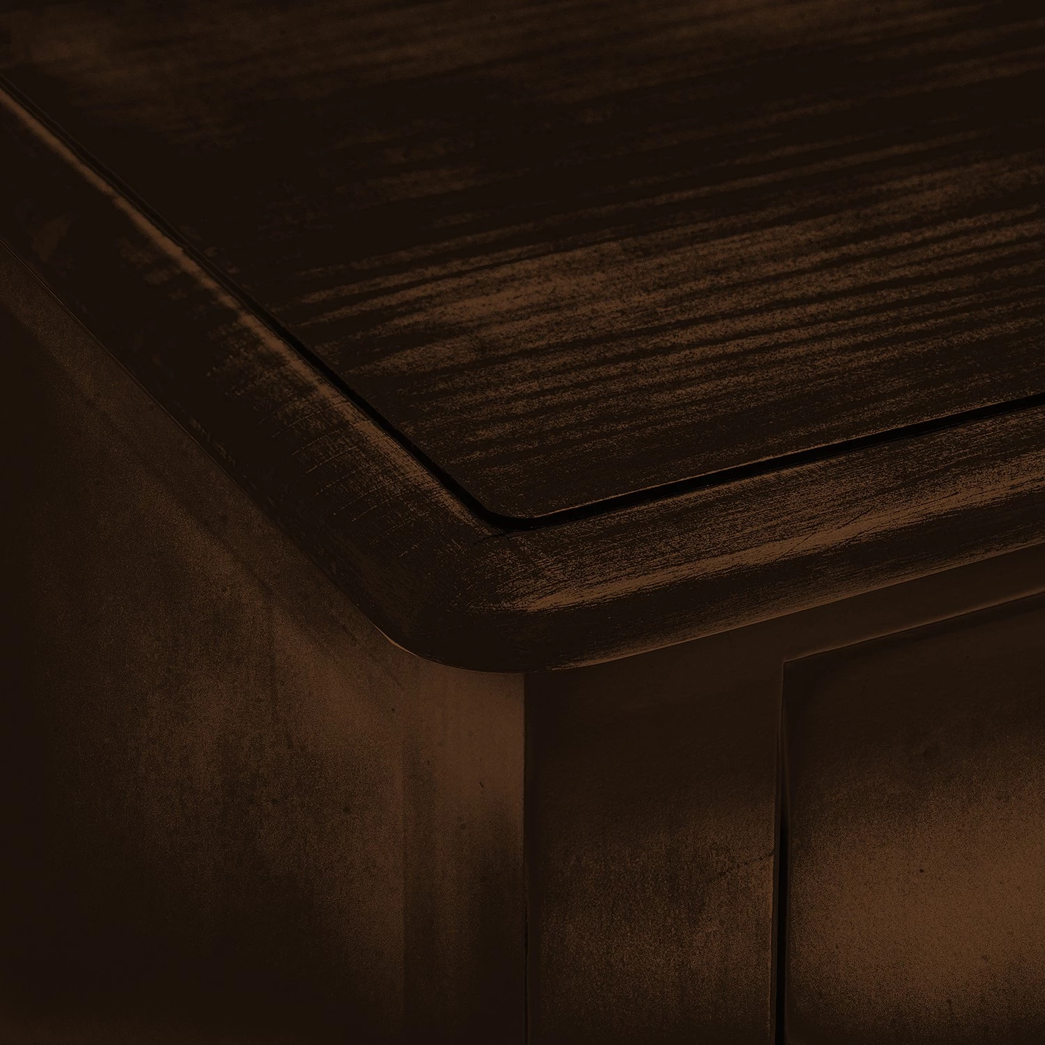 Ridgevalley Meuble TV Sollerön - Pin marron / Laiton 11 Ridgevalley Meuble TV Sollerön - Pin marron / Laiton – Image 9