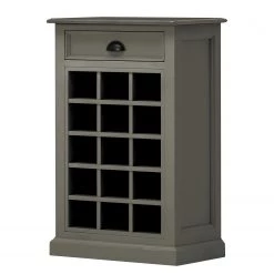 Ridgevalley Étagère à vin Sollerön II - Granite / Noir