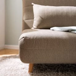 Mørteens Fauteuil convertible Ösmo -Tissu - Gris sable 25 Mørteens Fauteuil convertible Ösmo -Tissu - Gris sable -Meubles de salon Soldes 1000086550 220803 060 DETAILS P000000001000086550