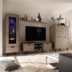 LC Spa Vitrine Palma - Imitation chêne 12 LC Spa Vitrine Palma - Imitation chêne -Meubles de salon Soldes 1000091536 201029 08213900064 MOOD DETAILS P000000001000091536 mood