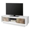 LC Spa Meuble TV Forenza - Marron clair / Blanc -Meubles de salon Soldes 1000091558 190205 13162200008 IMAGE P000000001000091558