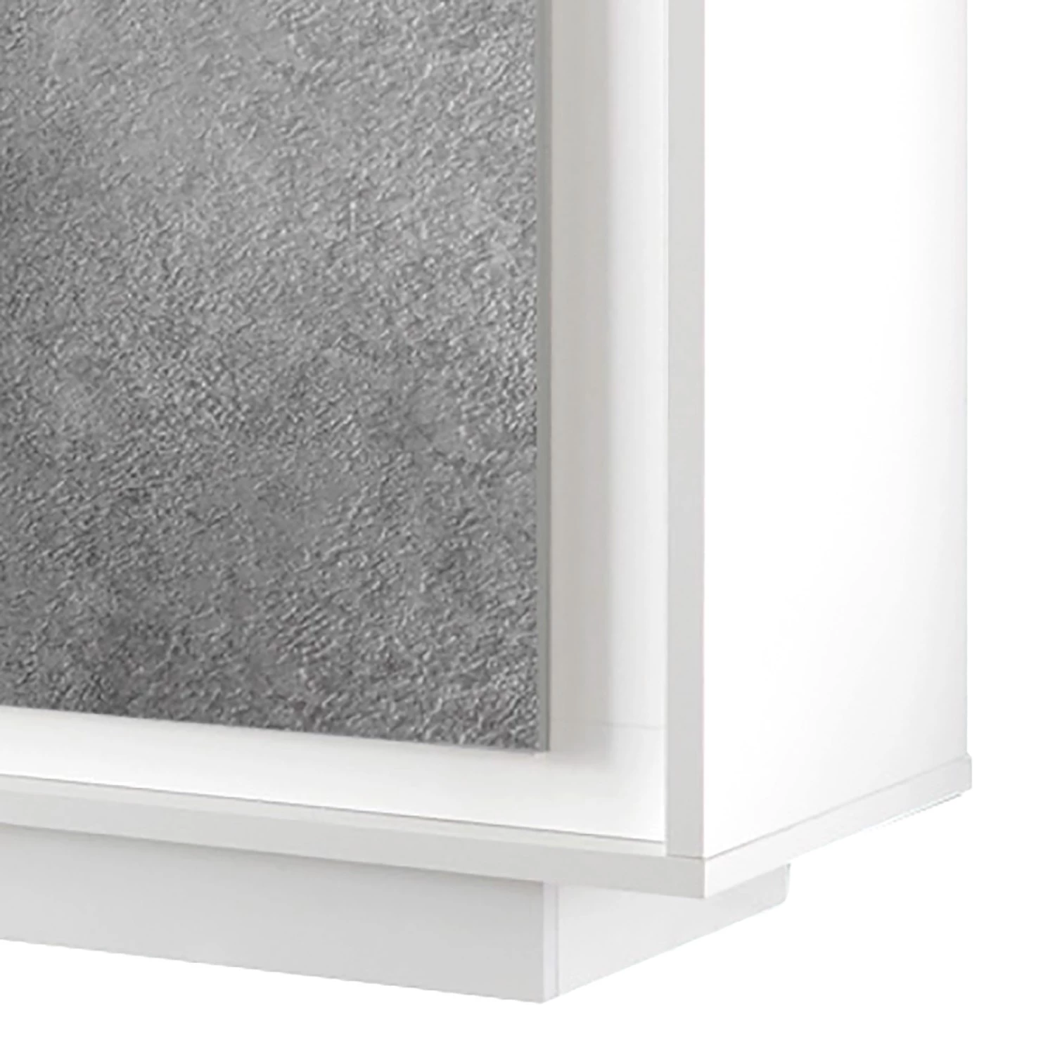 LC Spa Buffet haut Forenza - Imitation béton / Blanc 5 LC Spa Buffet haut Forenza - Imitation béton / Blanc – Image 3