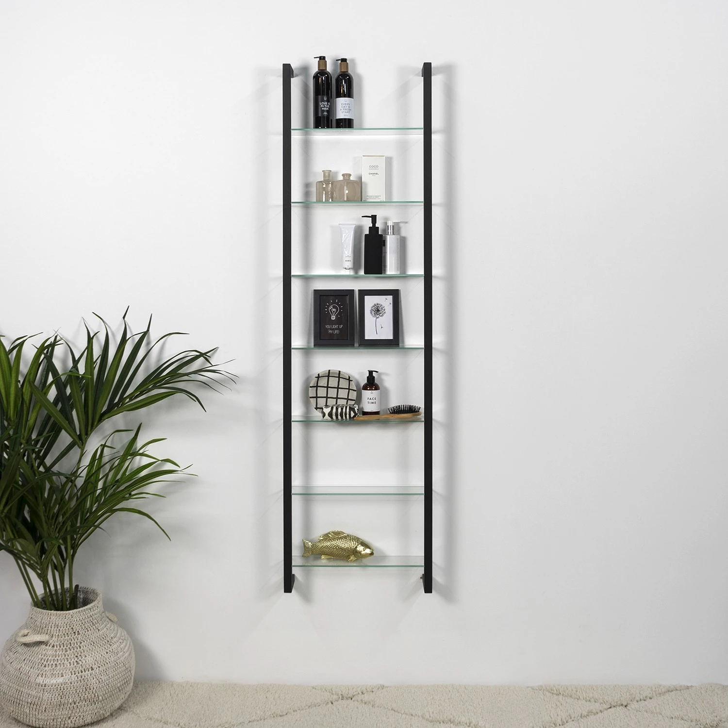 Loftscape Etagère DVD murale Carlgren II - Noir 4 Loftscape Etagère DVD murale Carlgren II - Noir – Image 2