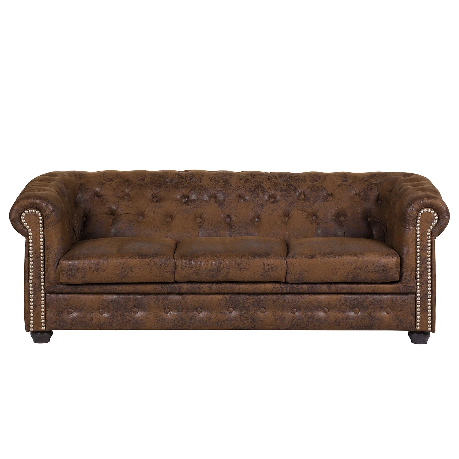 Canapé Torquay (3 places) - Marron 5 Canapé Torquay (3 places) - Marron – Image 3