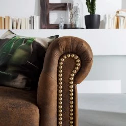 Canapé Torquay (3 places) - Marron 22 Canapé Torquay (3 places) - Marron -Meubles de salon Soldes 1000094670 220121 10104300090 DETAILS P000000001000094670