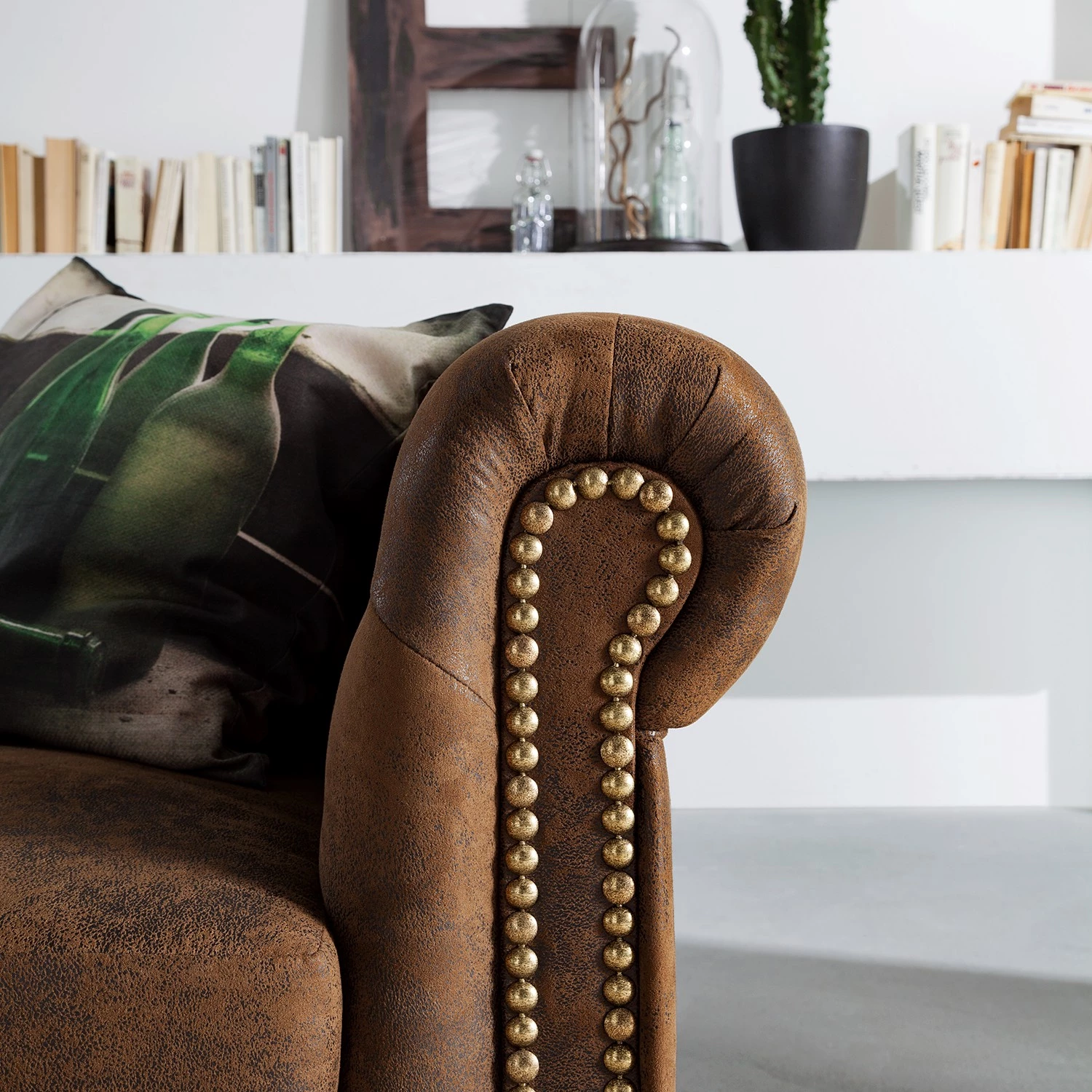 Canapé Torquay (3 places) - Marron 8 Canapé Torquay (3 places) - Marron – Image 6