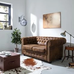 Canapé Torquay (3 places) - Marron -Meubles de salon Soldes 1000094671 220121 10104300038 MOOD DETAILS P000000001000094671 mood