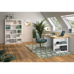 Temahome Étagère Dublin - Imitation béton - Blanc - Hauteur : 173 cm 15 Temahome Étagère Dublin - Imitation béton - Blanc - Hauteur : 173 cm -Meubles de salon Soldes 1000094969 220803 021 MOOD DETAILS P000000001000094969 mood