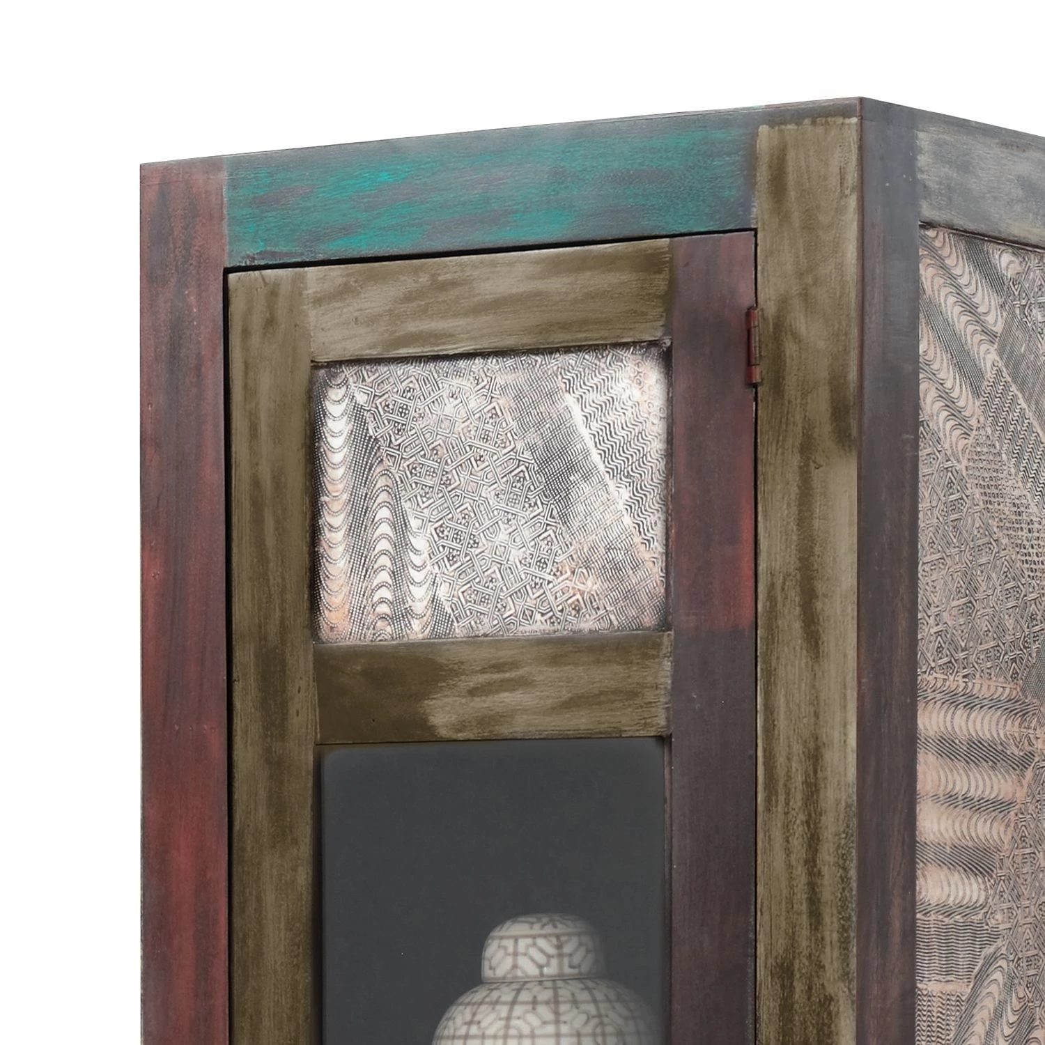 Wolf-Möbel Vitrine Goa I - Partiellement en manguier et acacia massifs 11 Wolf-Möbel Vitrine Goa I - Partiellement en manguier et acacia massifs – Image 9