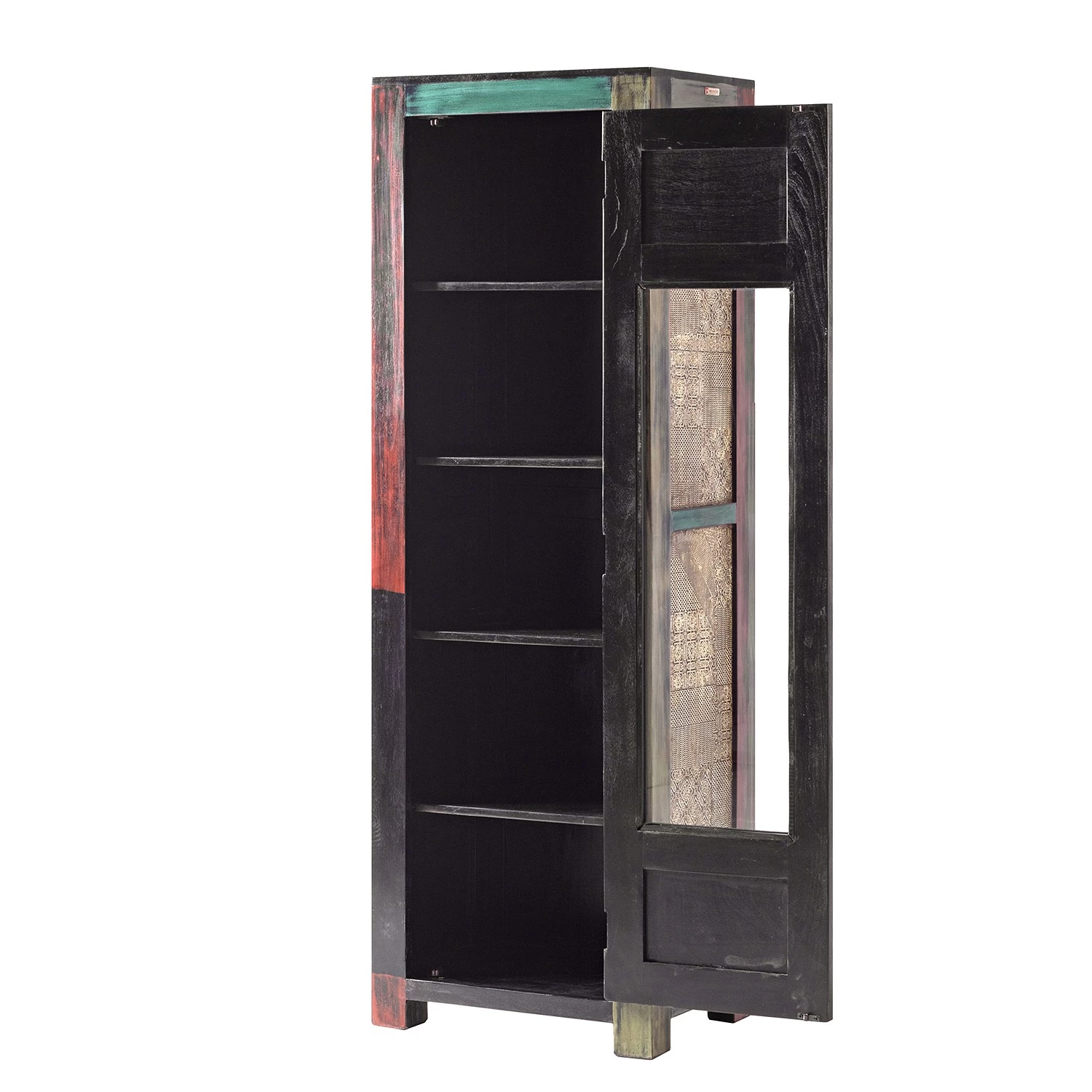 Wolf-Möbel Vitrine Goa I - Partiellement en manguier et acacia massifs 5 Wolf-Möbel Vitrine Goa I - Partiellement en manguier et acacia massifs – Image 3