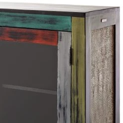 Wolf-Möbel Buffet haut Goa II - Partiellement en manguier et acacia massifs -Meubles de salon Soldes 1000104040 191106 09425400025 DETAILS P000000001000104040