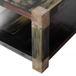 Wolf-Möbel Table basse Goa II - Partiellement en manguier et acacia massifs -Meubles de salon Soldes 1000104046 191008 06081100011 DETAILS P000000001000104046