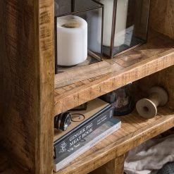 Wolf-Möbel Étagère Iron II - Manguier massif / Fer -Meubles de salon Soldes 1000104117 191024 17544700030 MOOD DETAILS P000000001000104117 mood