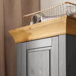 Maison Belfort Armoire Bergen - Epicéa gris / Epicéa lessivé 19 Maison Belfort Armoire Bergen - Epicéa gris / Epicéa lessivé -Meubles de salon Soldes 1000104341 211122 08320700645 DETAILS P000000001000104341