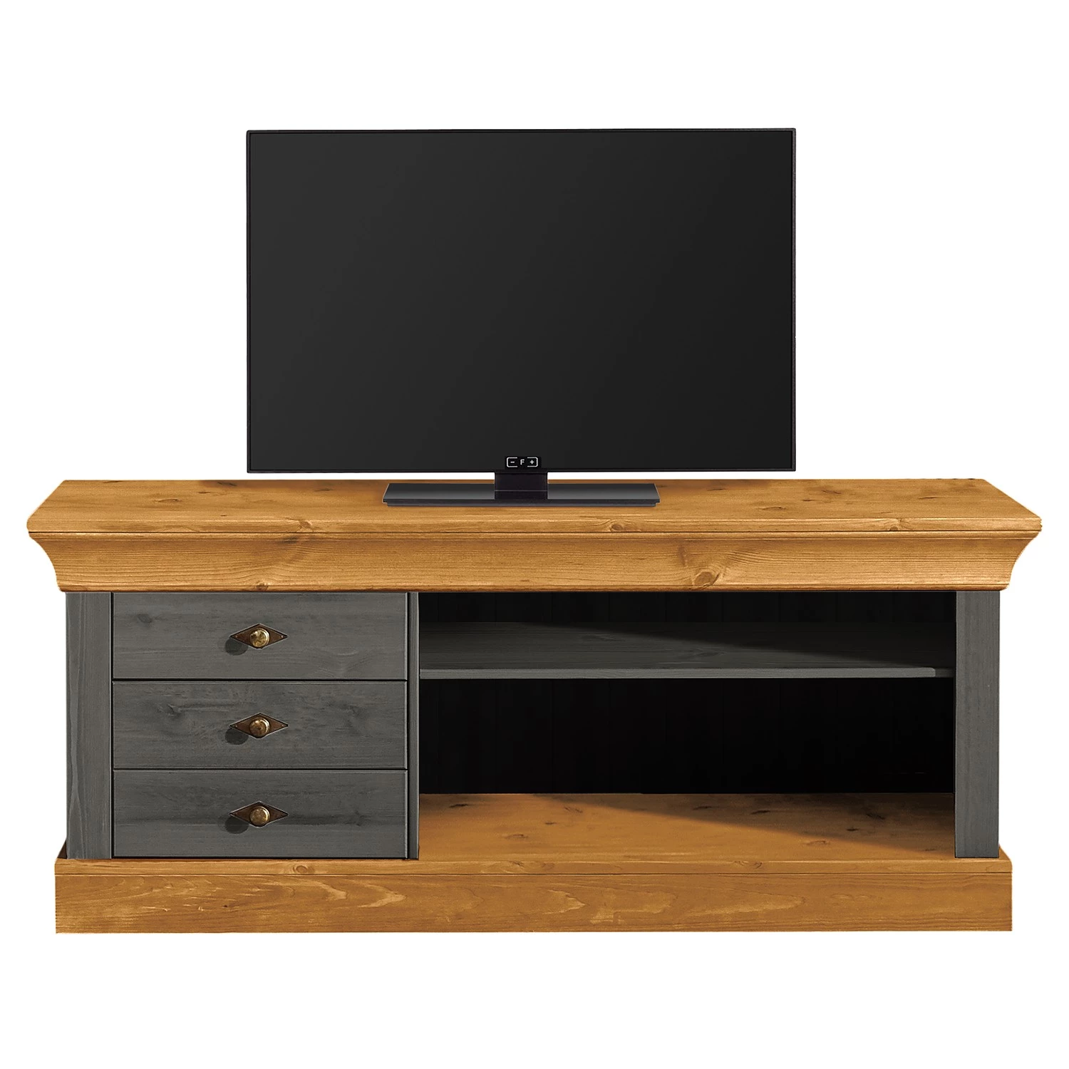 Maison Belfort Meuble TV Bergen - Epicéa gris / Epicéa lessivé 8 Maison Belfort Meuble TV Bergen - Epicéa gris / Epicéa lessivé – Image 6