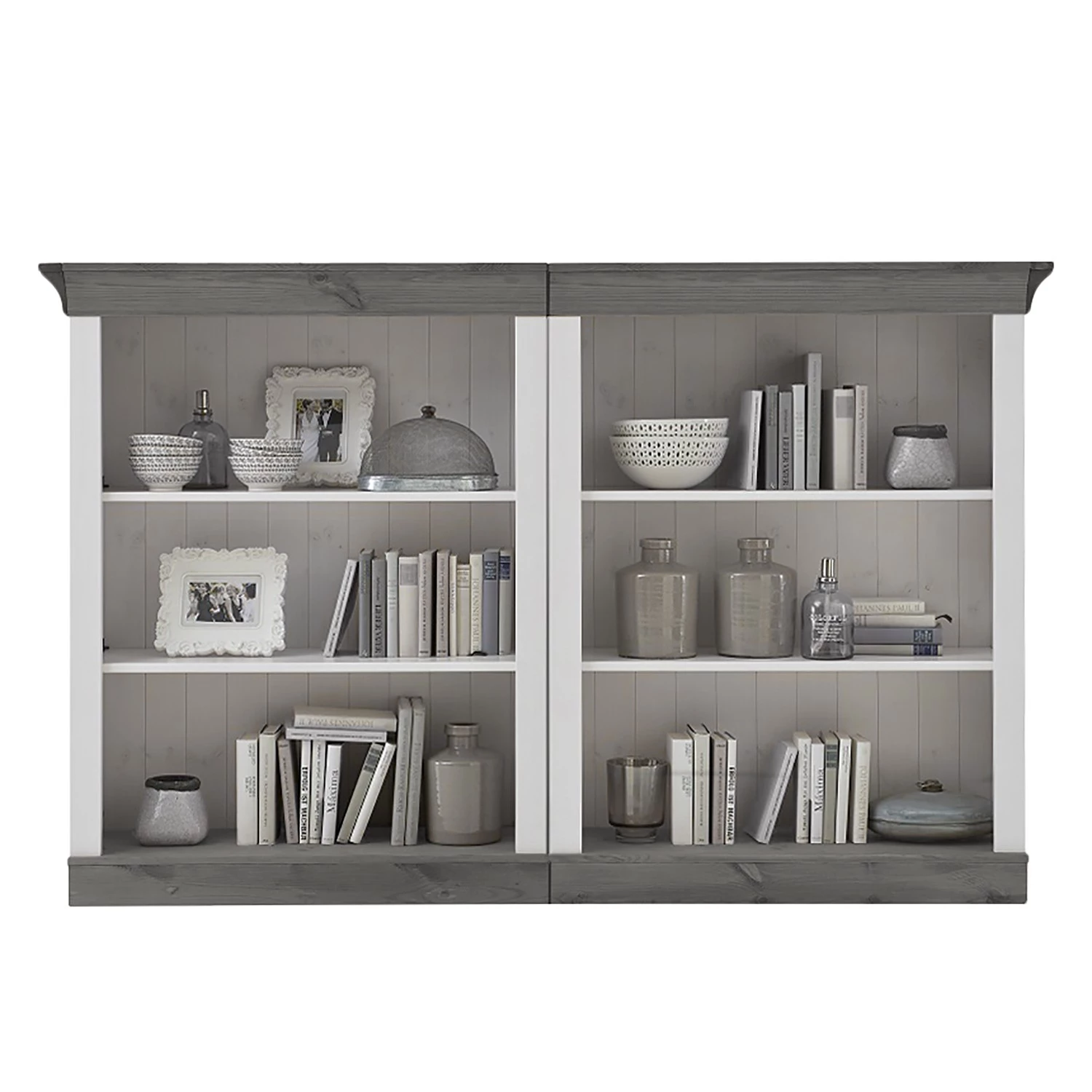 Maison Belfort Bibliothèque Bergen III - Epicéa blanc / Epicéa gris 3 Maison Belfort Bibliothèque Bergen III - Epicéa blanc / Epicéa gris