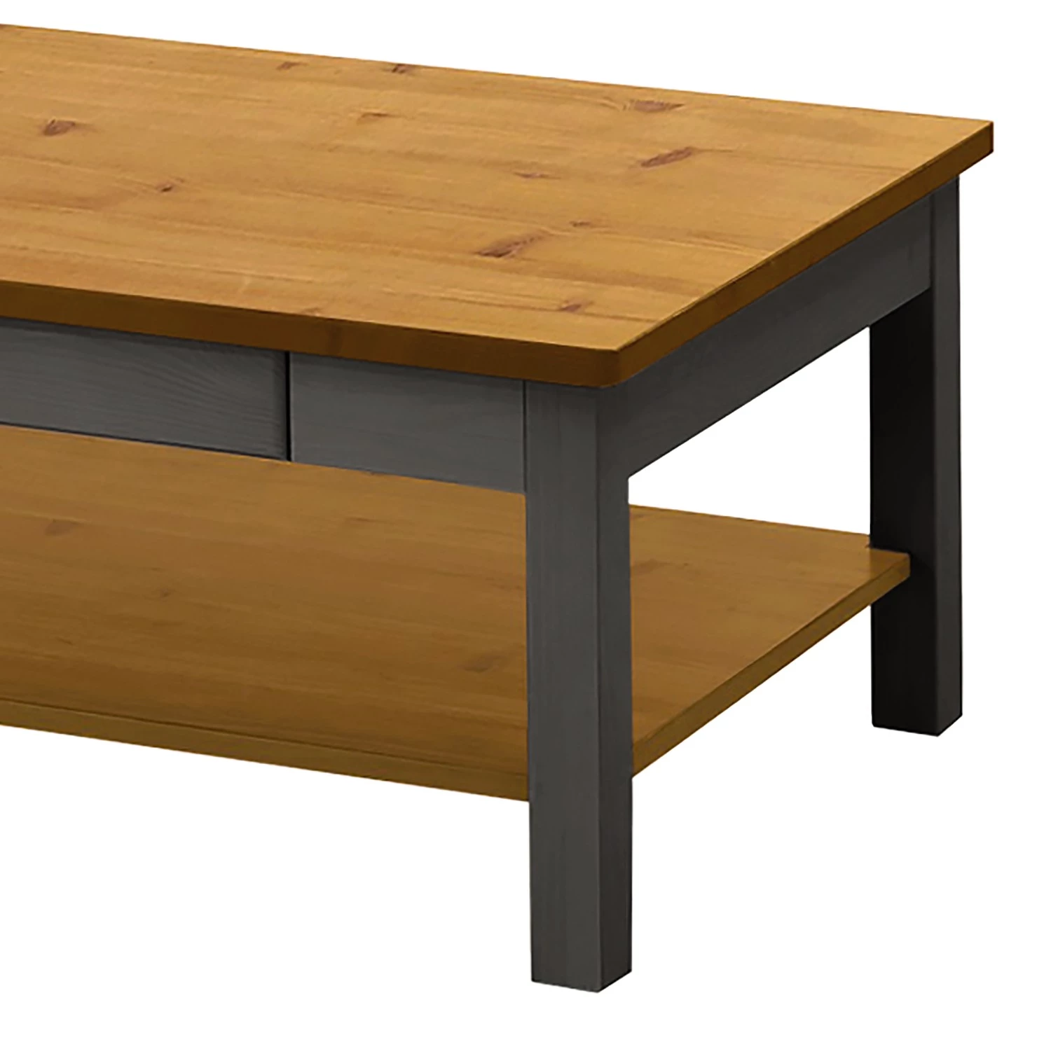 Maison Belfort Table basse Bergen II - Epicéa gris / Epicéa lessivé 5 Maison Belfort Table basse Bergen II - Epicéa gris / Epicéa lessivé – Image 3