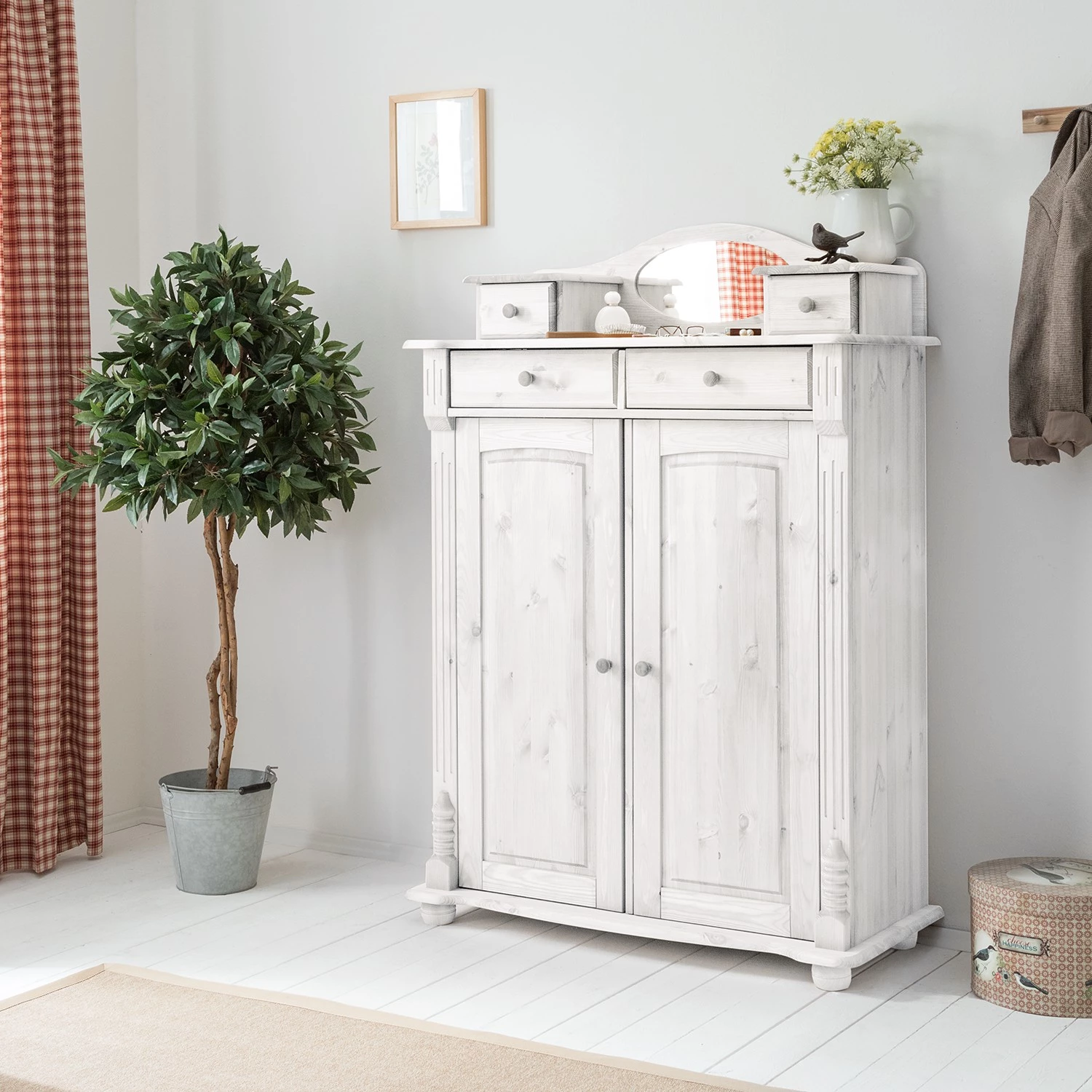 Maison Belfort Armoire commode Narva - Epicéa blanc 4 Maison Belfort Armoire commode Narva - Epicéa blanc – Image 2