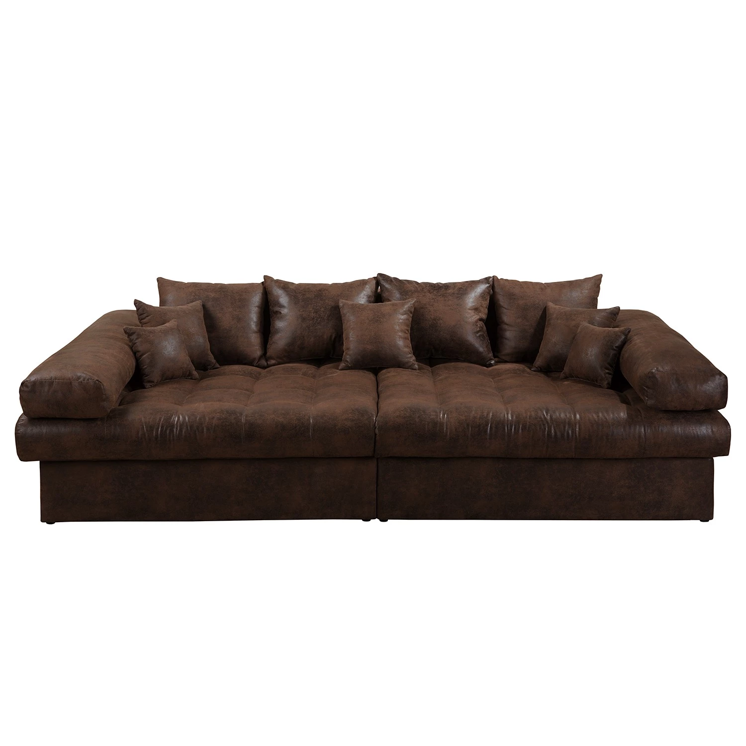 Mooved Grand Canapé Naomi IV - Microfibre Goda: Marron bison 7 Mooved Grand Canapé Naomi IV - Microfibre Goda: Marron bison – Image 5