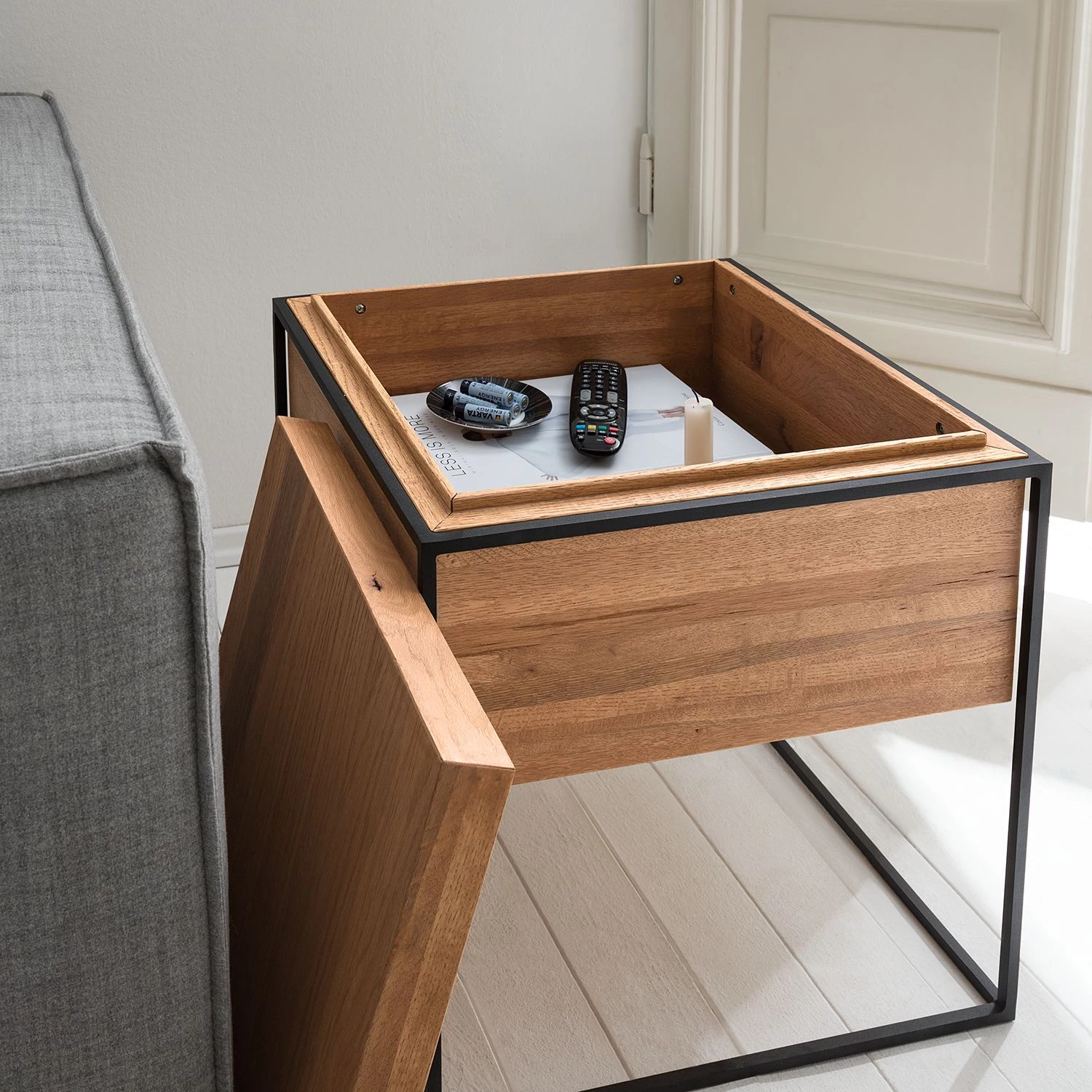 Studio Copenhagen Table d’appoint Cubus - Chêne 12 Studio Copenhagen Table d’appoint Cubus - Chêne – Image 10