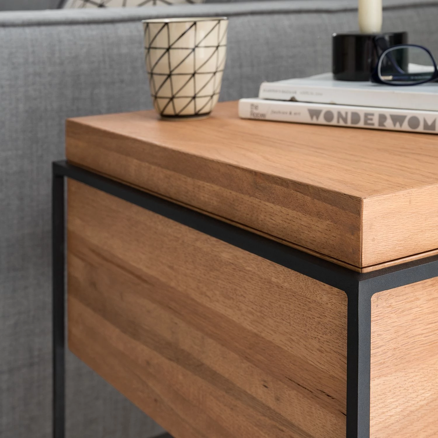 Studio Copenhagen Table d’appoint Cubus - Chêne 13 Studio Copenhagen Table d’appoint Cubus - Chêne – Image 11