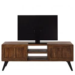 Wolf-Möbel Meuble TV Orient - Acacia massif / Métal - Multicolore -Meubles de salon Soldes 1000114118 200512 14062600016 DETAILS P000000001000114118